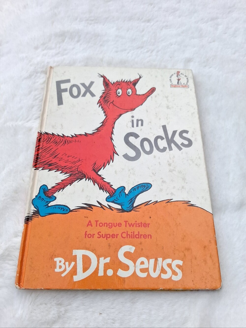 Dr. Seuss Fox in Socks - Red Fox with Blue Socks